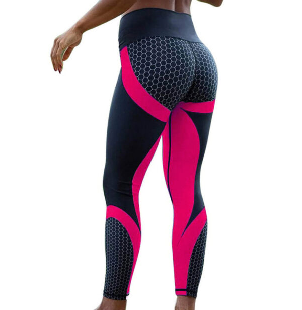 Yoga Fitness Leggings Women Pants Fitness Slim Tights Gym Running Sports Clothing - Image 3