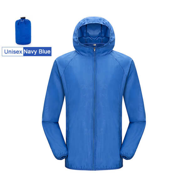 Mens And Womens Skin Windbreaker UV Protection Sunscreen Clothing - Image 7