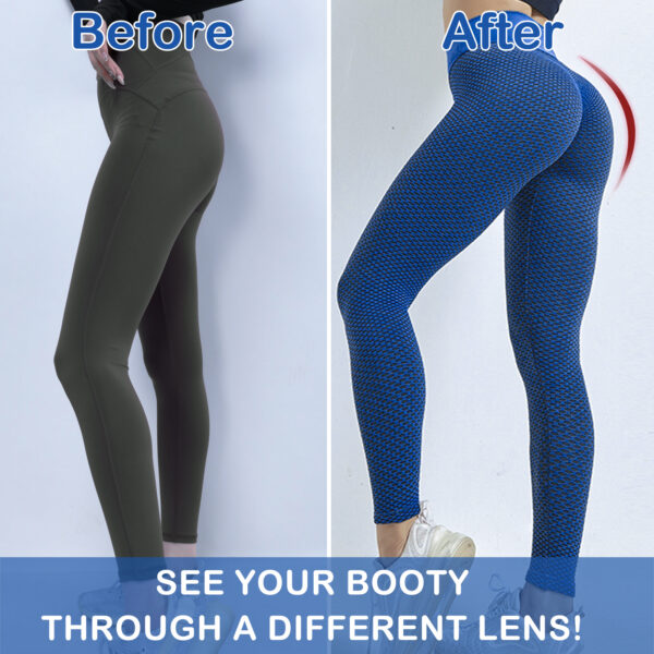 TIK Tok Leggings Women Butt Lifting Workout Tights Plus Size Sports High Waist Yoga Pants - Image 7
