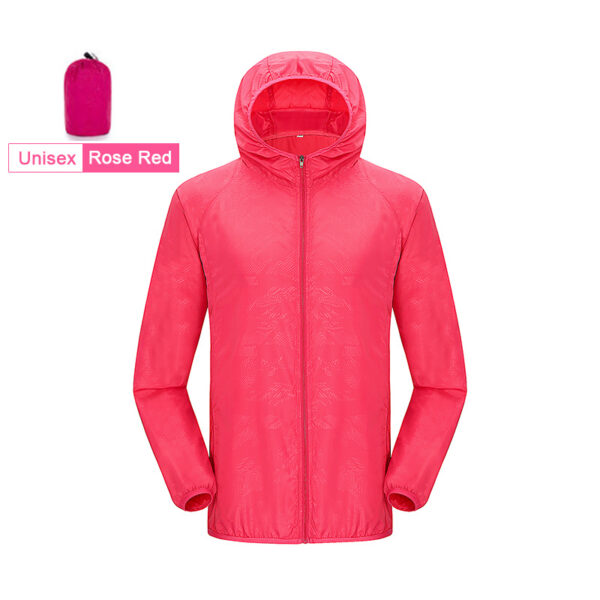 Mens And Womens Skin Windbreaker UV Protection Sunscreen Clothing - Image 6