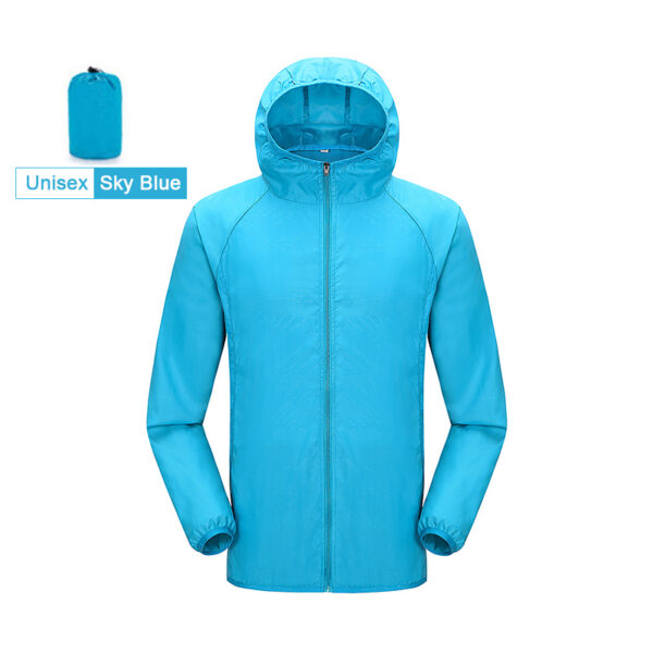 Mens And Womens Skin Windbreaker UV Protection Sunscreen Clothing - Image 3